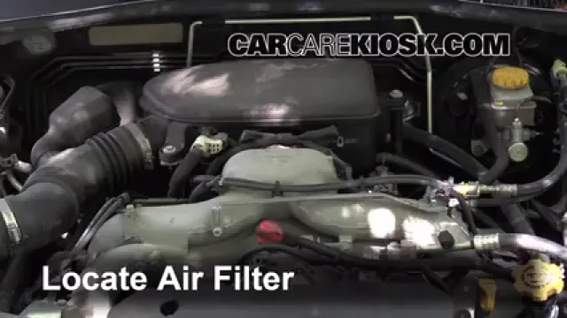 2009 Subaru Outback 2.5i Limited 2.5L 4 Cyl. Filtre à air (moteur) Changement